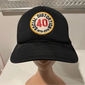 Social Distortion 40 Years 1979-2019 Snapback Trucker Hat Cap One Size Punk Rock
